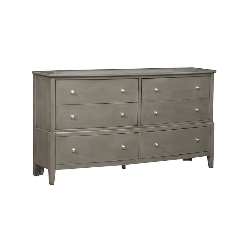Transitional Style Bedroom Furniture 1pc Dresser of 6x Drawers Wooden Furniture