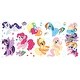 preview thumbnail 5 of 4, RoomMates My Little Pony Friendship is Magic Wall Decals
