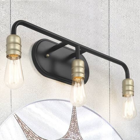 Carbon Loft Cuno 3-light Bath Vanity Fixture - 21.77"x4.93"x6.3"