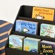 preview thumbnail 2 of 8, Kids Bookcase Multi-Shelf Rack Organizer with Storage Drawer for Books, Playroom, Brown