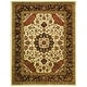 preview thumbnail 15 of 36, Safavieh Handmade Classic Vernice Traditional Oriental Wool Rug 3' x 5' - Ivory/Navy - Rectangle
