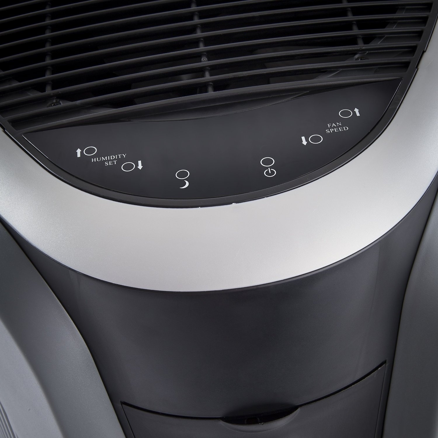 AIRCARE Evaporative Humidifier Triangle EA1201 Gray Black