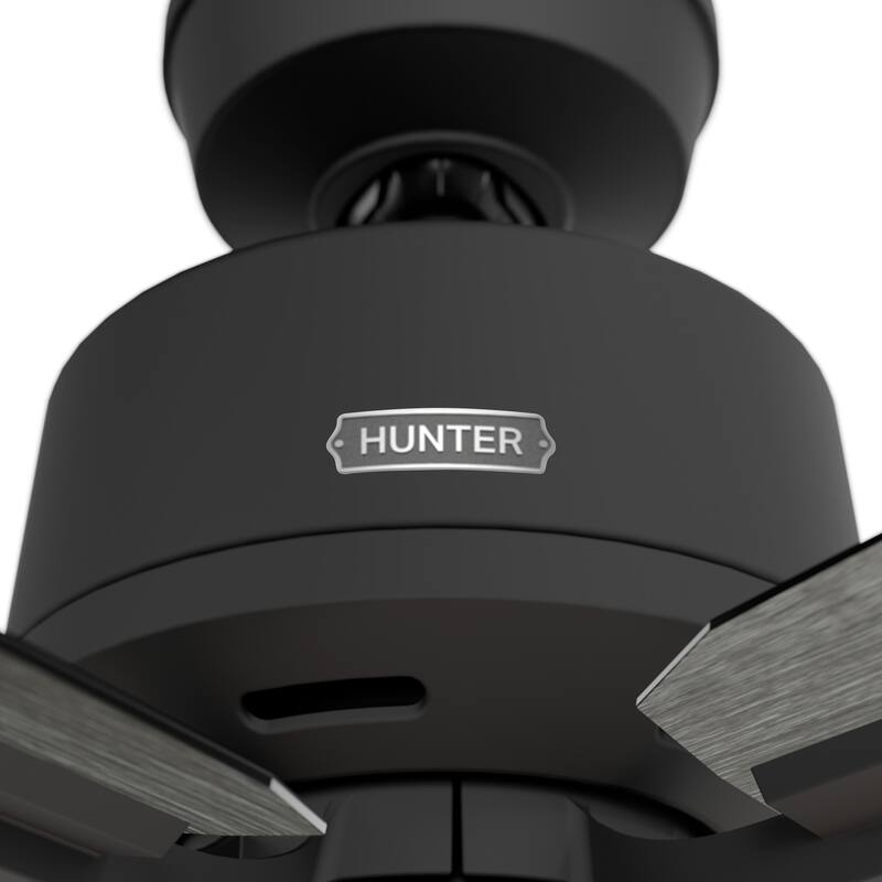 Hunter Gatlinburg Ceiling Fan w/ LED Light Kit, Handheld Remote - Transitional- EASY INSTALLATION