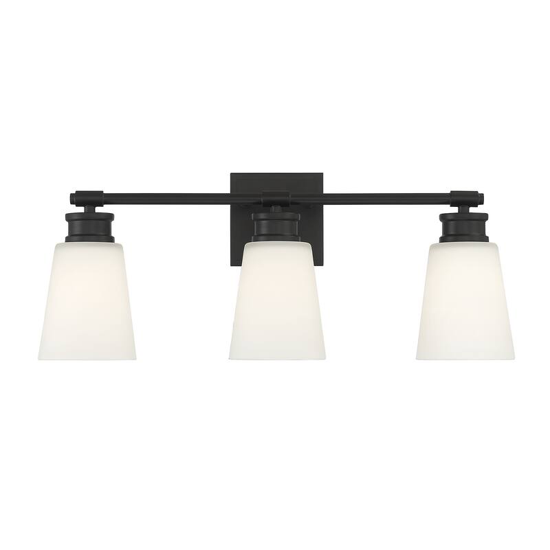 Bellevue SH80055 3 Light 23" Wide Bathroom Vanity Light - Matte Black