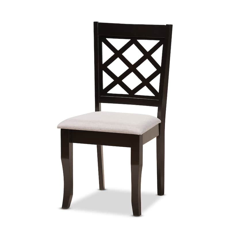 Verner Modern and Contemporary 7-Piece Dining Set