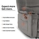 preview thumbnail 13 of 58, MCombo Power Reclining Loveseat Sofa with Heat and Massage, Fabric PR648