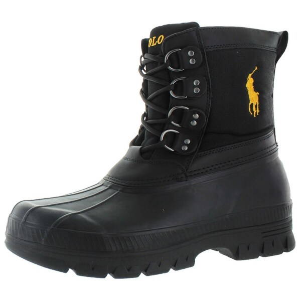 Shop Polo Ralph Lauren Crestwick Men's Snow Duck Boots Waterproof