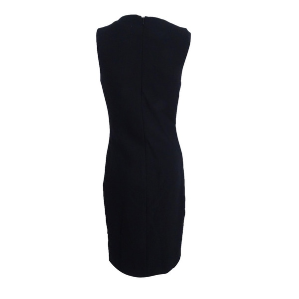 lauren ralph lauren black and white dress