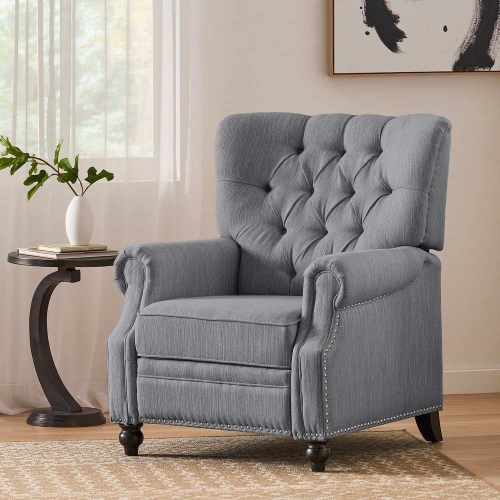 Callade Contemporary Upholstered Recliner by Christopher Knight Home