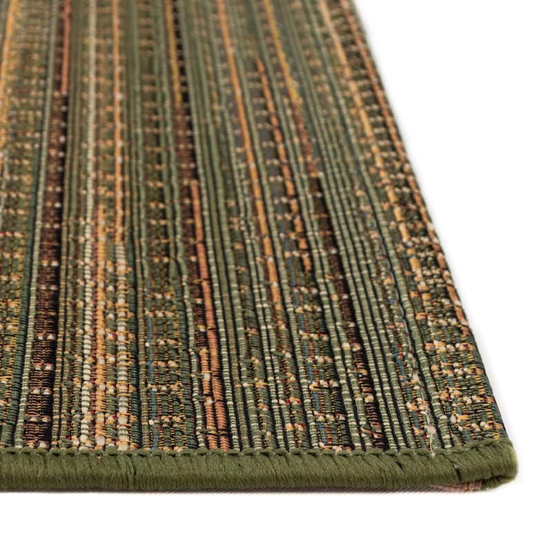 Liora Manne Marina Stripes Indoor/ Outdoor Area Rug