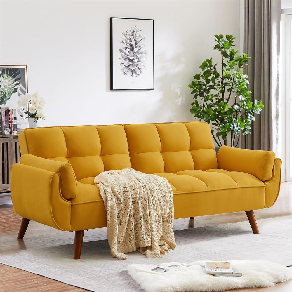 Sofa Couch for Living Room, Loveseat Sofa Futons for Small Space,Bedroom,Apartment,Studio