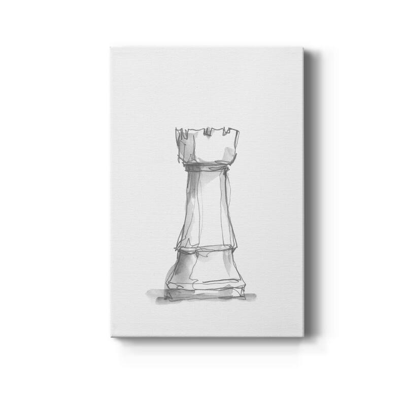 Chess Piece Study V Premium Gallery Wrapped Canvas - Ready to Hang - 18X27