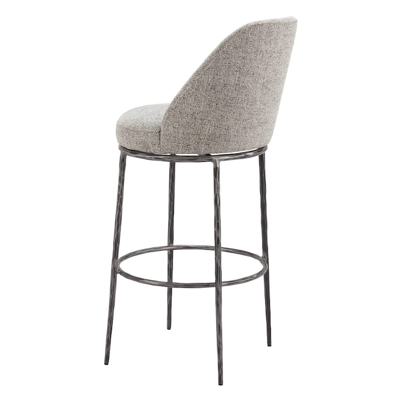 Nordhavn Swivel Barstool Gray