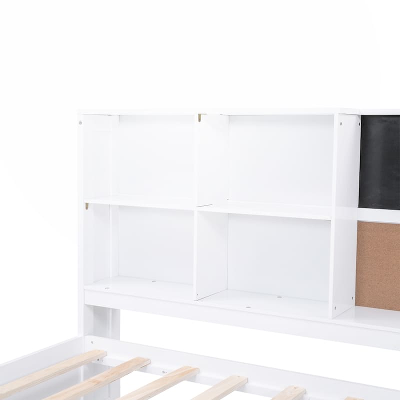 Twin Size Daybed with USB Ports and Twin Size Trundle