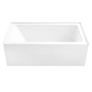 60 in. x 31 in. Acrylic Alcove Bathtub in White - On Sale - Bed Bath ...