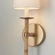 preview thumbnail 2 of 4, Tulum 1-light Matte Brass Wall Sconce - Matte Brass