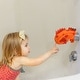 preview thumbnail 3 of 3, Mommy's Helper Ocean Buddy Bath Spout Cover - Orange