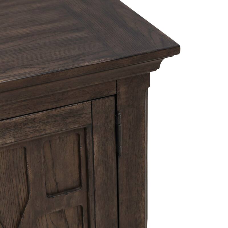 Paradise Valley Saddle Brown 76 Inch TV Console