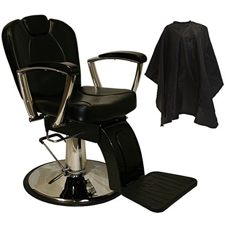 LCL Beauty Classic Style Hydraulic Lift Reclining Salon Chair