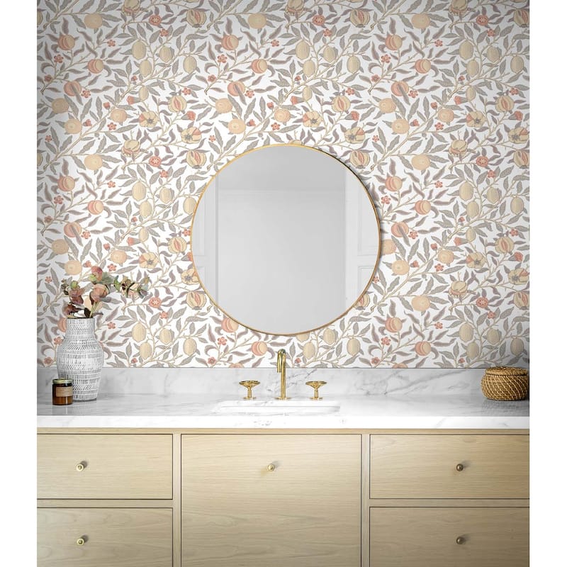 NextWall Pomegranate Peel and Stick Wallpaper