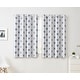 preview thumbnail 28 of 46, HLC.me Arrow Thermal Room Darkening Blackout Energy Efficient Window Curtain Grommet Panels - Set of 2
