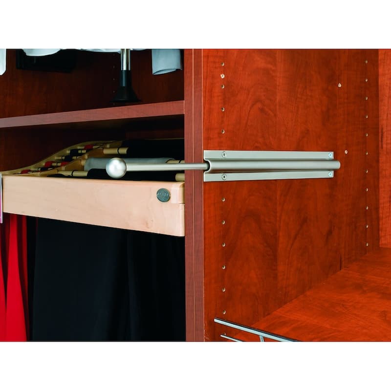 Rev-A-Shelf CVL Series 12 Inch Pull Out Closet Valet Rod
