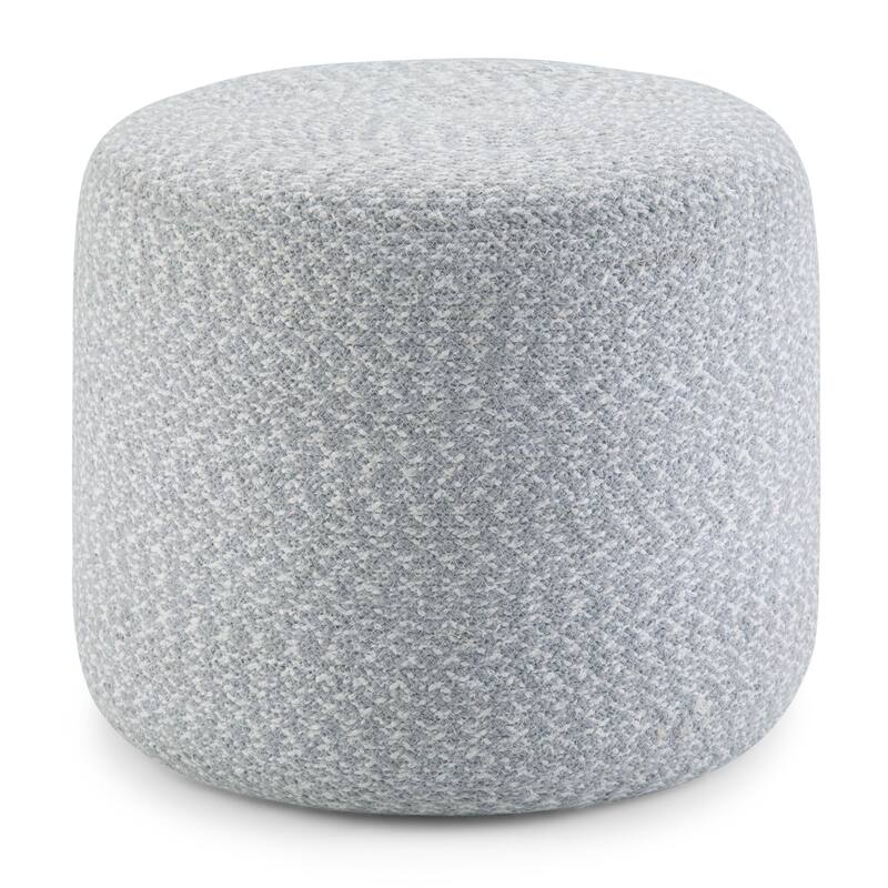 WYNDENHALL Brodie Round Braided Pouf