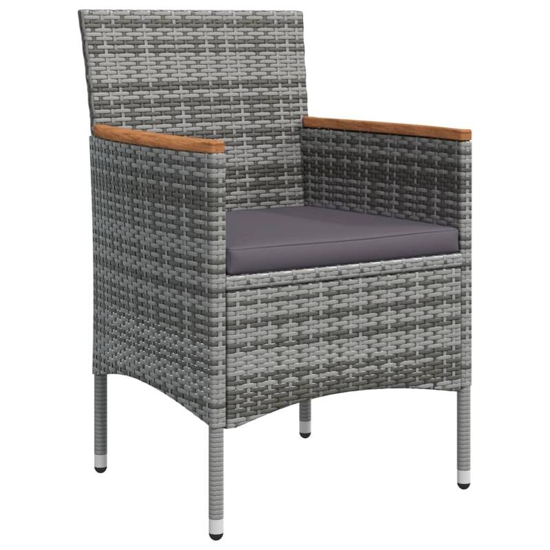 vidaXL Patio Dining Set Outdoor Dining Set Table and Chair Set for Garden