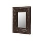 preview thumbnail 16 of 35, Rectangle Rivet Decorative Wall Hanging Mirror