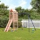 preview thumbnail 1 of 17, vidaXL Swing Set Outdoor Backyard Wooden Playground Equipment for Kids Age 3-8 97.6" x 102" x 93.7" Douglas