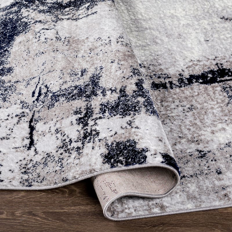 Livabliss Cooke Industrial Abstract Area Rug