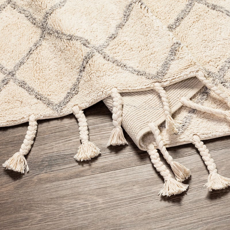 Artistic Weavers Rabat Hand Loomed Moroccan Cotton Rug