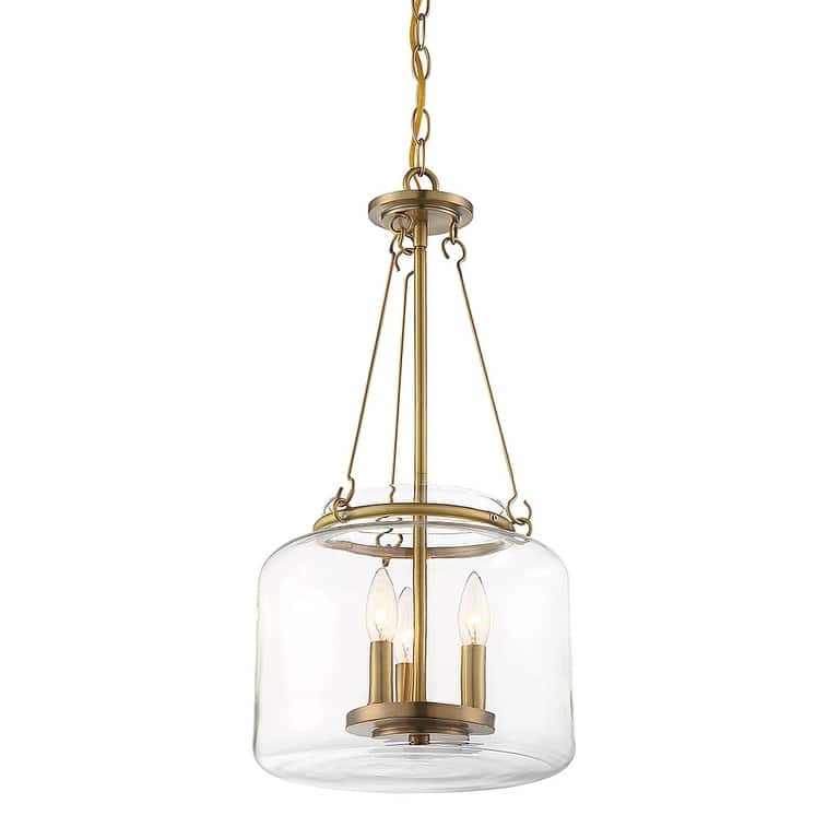 Savoy House Akron 3 Light 12" Wide Taper Candle Pendant