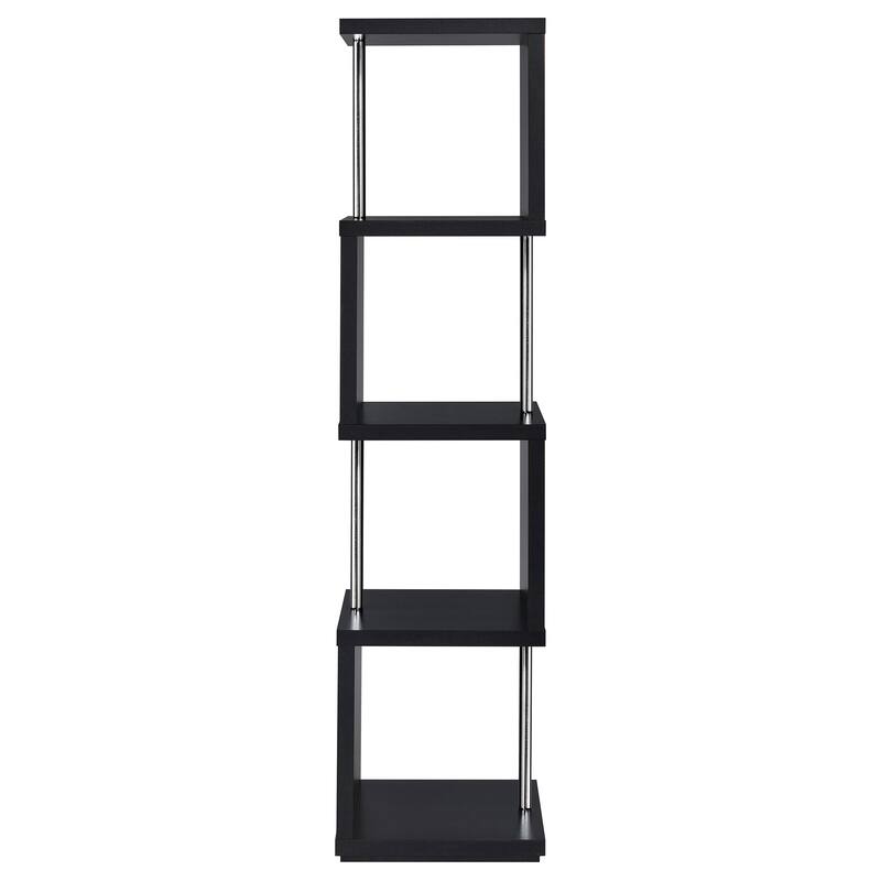 Baxter Contemporary 67-inch 4-shelf Bookshelf - 15.50" x 15.50" x 66.50"