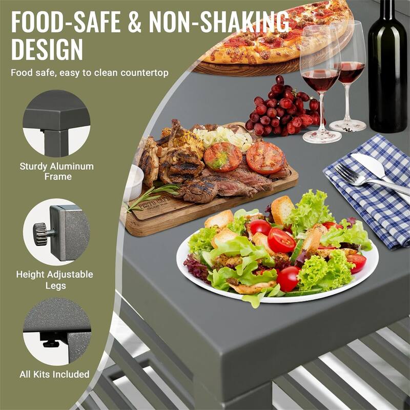 Outdoor Kitchen Island with Storage