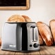 preview thumbnail 5 of 9, Better Chef Deluxe Cool Touch Wide-Slot 2-Slice Toaster with Stainless Accents