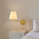 preview thumbnail 14 of 27, CO-Z Plug-in Swing Arm Wall Mount Sconce