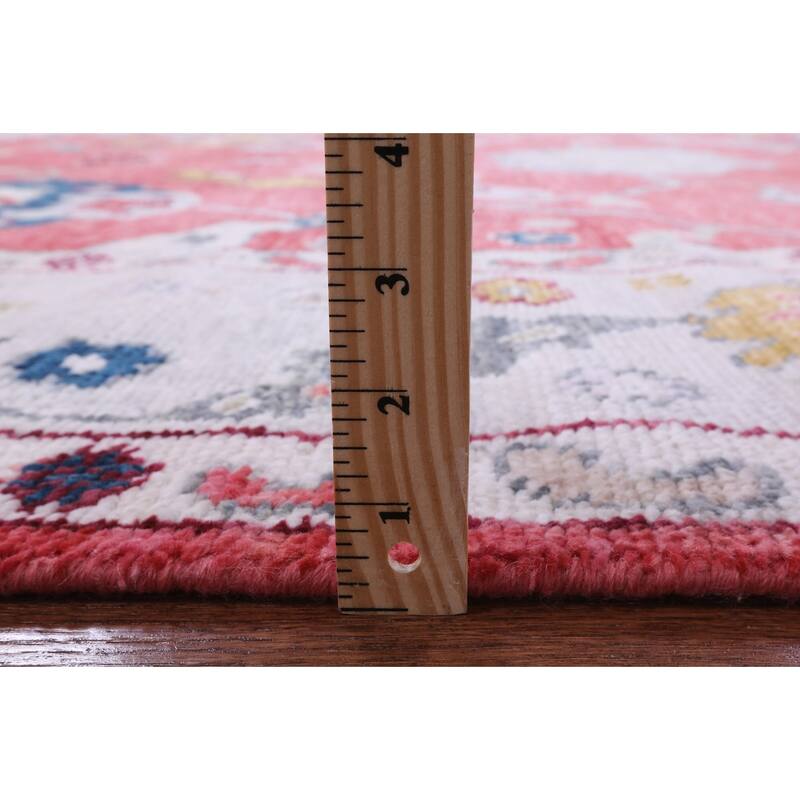 Golden Nile Turkish Oushak Hand Knotted Wool Rug - 8' 5" X 9' 11"