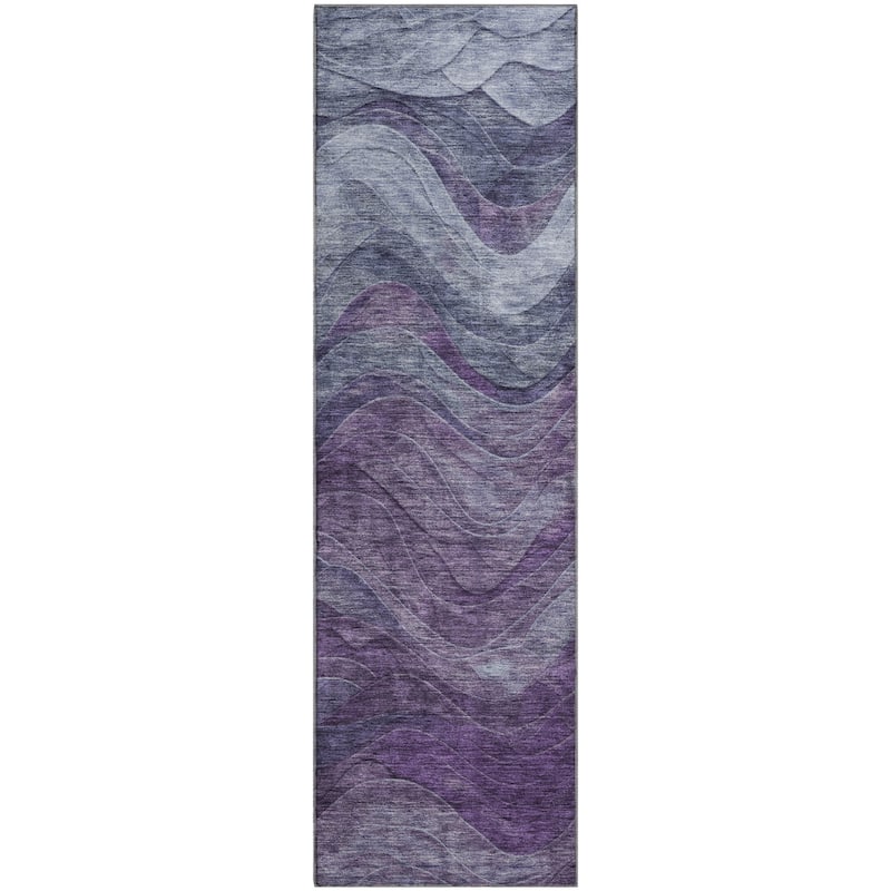Premium Washable Super Soft Modern Waves Mayfield Rug