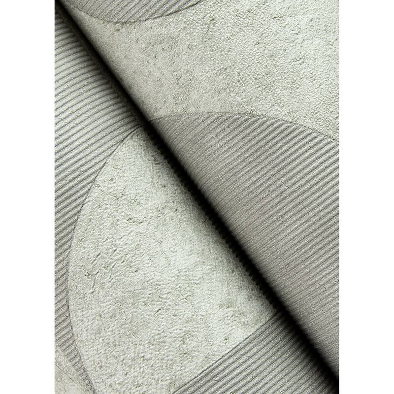 Advantage Barcelo Grey Circles Wallpaper