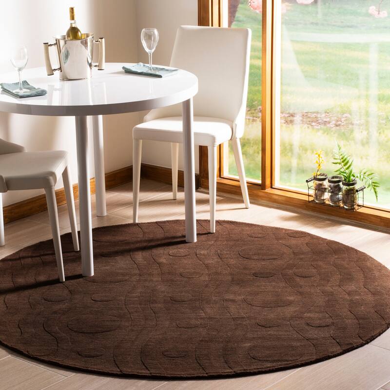 SAFAVIEH Couture Hand-knotted Knarik Wool/ Silk Rug