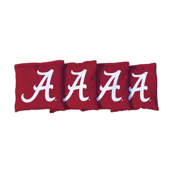 slide 2 of 3, Alabama Crimson Tide Red Cornhole Bags All-Weather Resin Filled