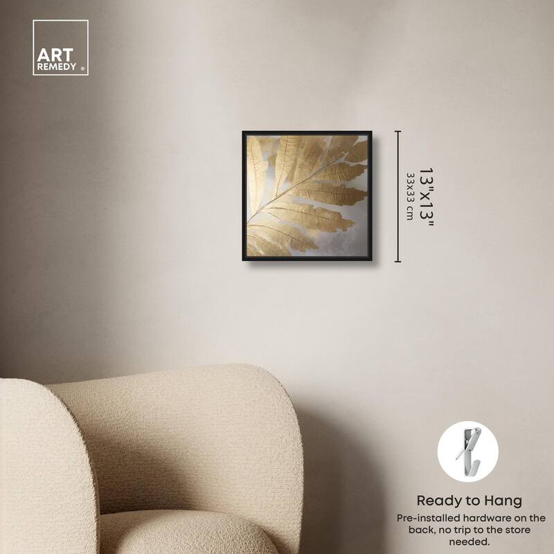 Golden Canopy (I) Canvas by Art Remedy