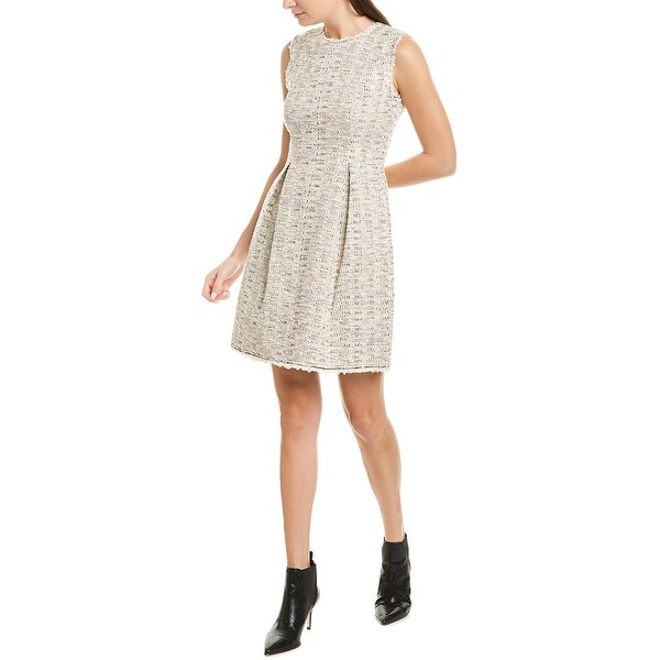 rebecca taylor tweed sheath dress