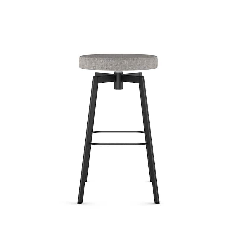 Amisco Tanner Swivel Counter and Bar Stool