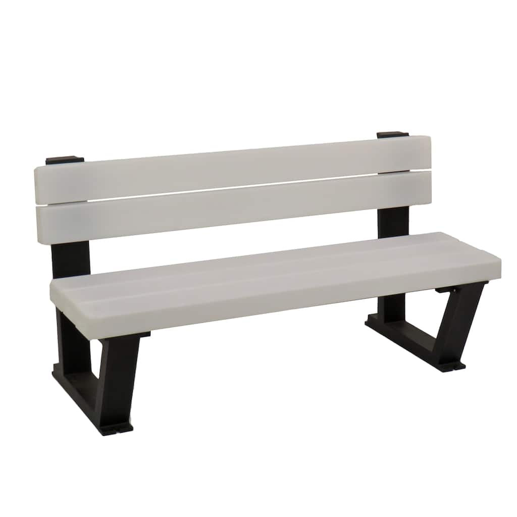57" Dynamic Illuminations Park Bench with Multi-Function LED Lights by NTC - 57 in
