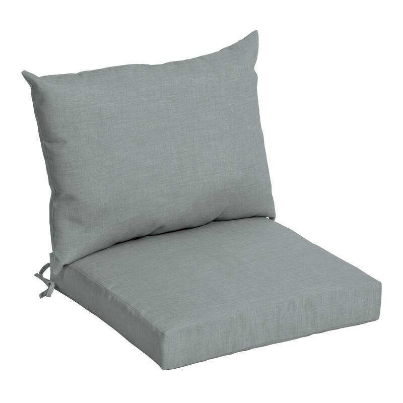 ARDEN Leala Texture 21-inch Square Patio Chair Cushion Set