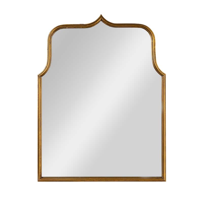 Arched Metal Framed Wall Mirror