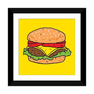iCanvas "Burger" by Nick Cocozza