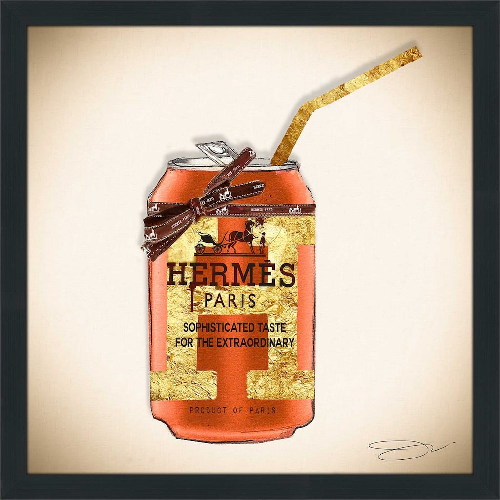 "Hermes Soda Can" by Jodi Print on Acrylic